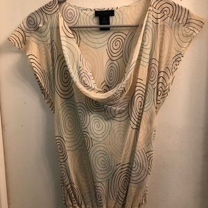 The Limited Silk Spiral Design Over Shirt